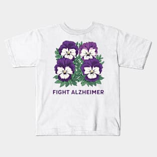 fight alzheimer Kids T-Shirt